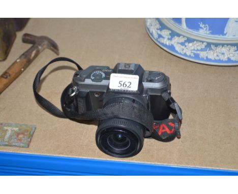 A Pentax camera