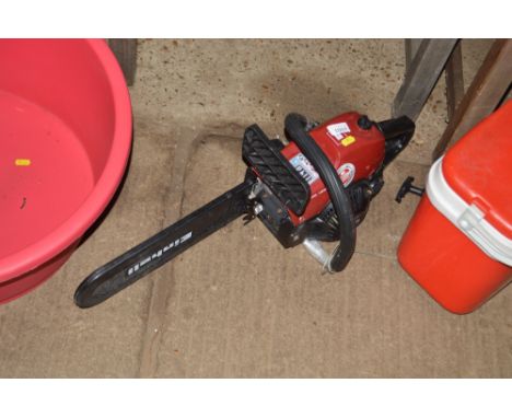 A Einhell petrol chainsaw 