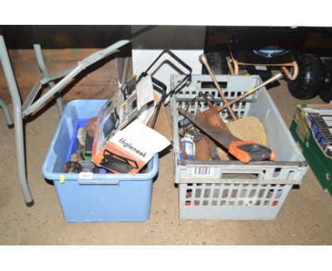 Two boxes of tools