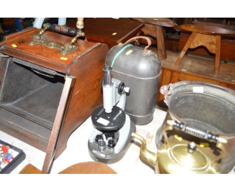 A Russian microscope in fitted case