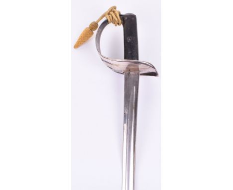 1885 Pattern Cavalry Troopers Sword, large dish guard with pierced Maltese cross decoration, guard stamped “11.1887 I A RHA 6