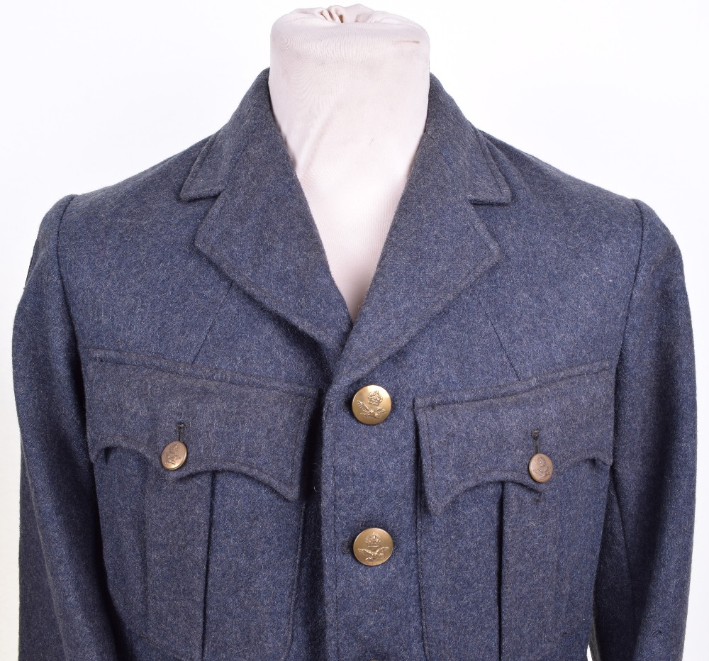 WW2 Royal Air Force Uniforms, consisting of other ranks wool four ...