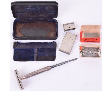 Rare Special Operations Executive (S.O.E) Shaving Kit Assassination Punch Dagger and Escape Razor Compass Set, travel razor k