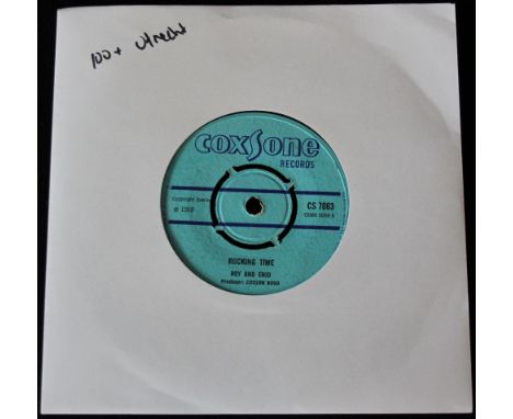 ROY AND ENID/RALPH BLAKE - Original 7'' side of Rocking Time c/w High Blood Pressure issued on the revered Coxsone label (CS 
