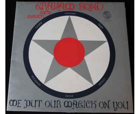 GRAHAM BOND WITH MAJICK - A great original UK copy of We Put Our Magick On You, issued on the Vertigo swirl label (6360 042).