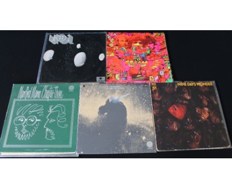 PROG/HARD/SPACE ROCK - 5 x rare original pressing LPs. Titles are UFO - UFO 1 (Beacon BEAS 12 - VG+/VG+), Cream - Disraeli Ge