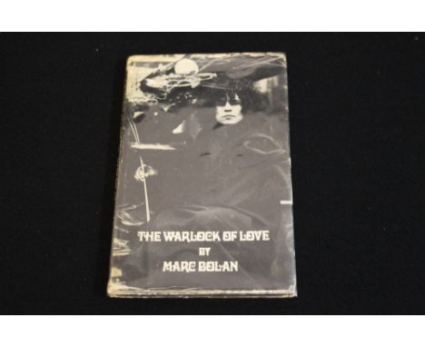 MARC BOLAN - a signed First Edition copy of The Warlock of Love by Marc Bolan. Overall good-very good condition featuring ori