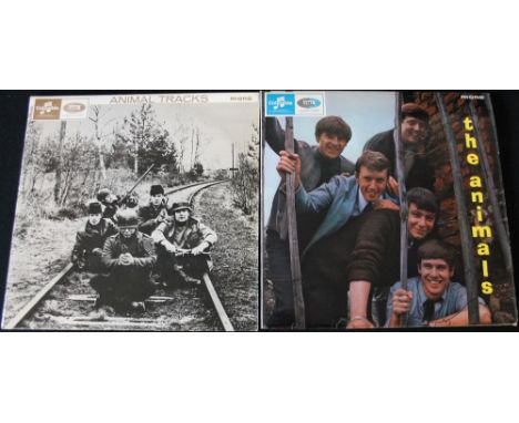 THE ANIMALS - 2 x original and presentable UK mono LP's. Titles are Animal Tracks 1st black/blue labels (33SX 1708 - Ex with 