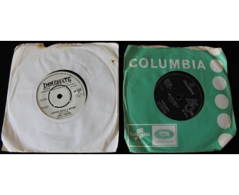 CHRIS FARLOWE/PINK FLOYD - 2 x rare singles & LPs to include Chris Farlowe - Handbags And Gladrags (Immediate promo IM 065 - 