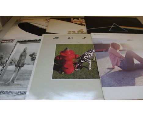 ROCK/MIXED - Diverse collection of around 40 x LPs with early pressings of desirable releases! Artists/titles to include Led 