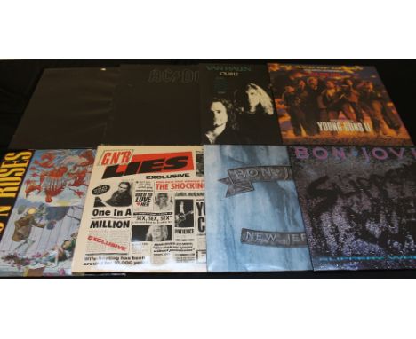 METAL/SOFT ROCK - Collection of 31 x releases. Artists/titles will include Metallica S/T (510 022-1 -records Ex+ sleeve with 