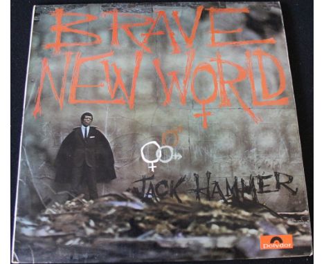 JACK HAMMER - BRAVE NEW WORLD - An original UK copy of the 1966 release from the "Great Balls Of Fire" creator! Released on P