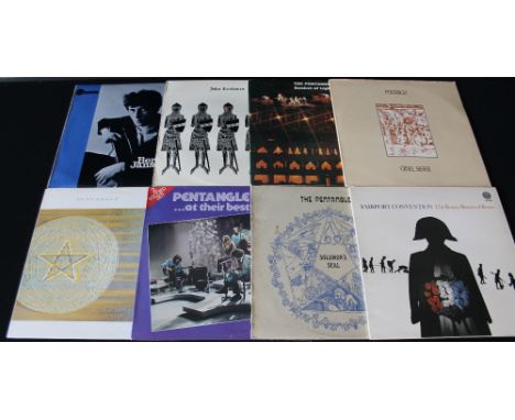 PENTANGLE/FAIRPORT AND RELATED - Great pack of 12 x LPs from these talented bunch! Titles will include Bert Jansch S/T (origi