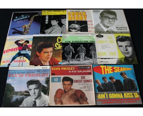 60s ROCK 'N' ROLL/R&B EP's - Smashing pack of 11 x 7" EP's featuring many rare sides! Expect to find Booker T & The M.G's - R