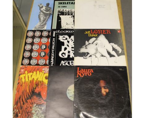 ROCK/INDIE/ALT/FOLK - Super large collection of roughly 200 x LP's and 12" singles. Artists/titles will include Jeff Baker - 