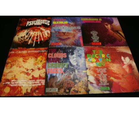 BAM CARUSO - RUBBLE SERIES - A great pack of 13 LP's in the revered Rubble series (Volumes 1-13 with the exception of Vol 8).