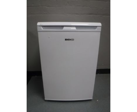 A Beko under bench fridge 