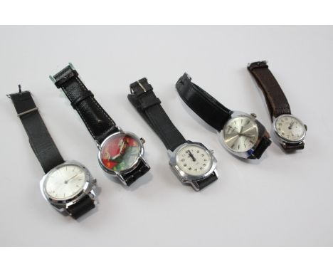 Men's WRISTWATCHES Assorted Vintage Hand-wind Non Working Inc SIRO x 5     942033