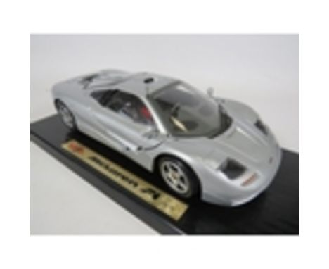 Maisto Special Edition. 1:18 Scale Die cast model of a McLaren F1. Original (tatty) box. Ex Display condition. See photos.