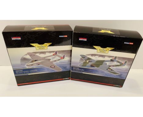 Corgi Avaiation 1/72 scale RAF Vampire Jet aircraft mint boxed