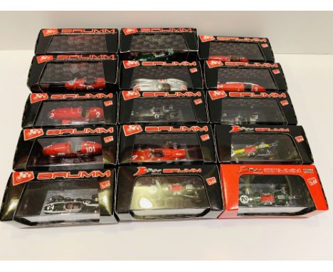 Brumm 1/43 Scale 15x Racing Cars All Boxed