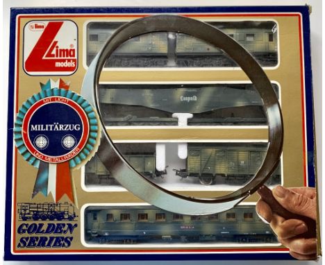 Lima HO Scale German WW2 Leopold Gun Train pack boxed