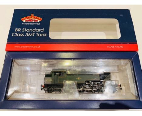 Bachmann OO Gauge 31-976A Class 3MT Tank BR Green Mint Boxed