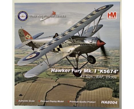 Hobbymaster 1/48 Scale Hawker Fury Mk1 Aircraft mint and boxed