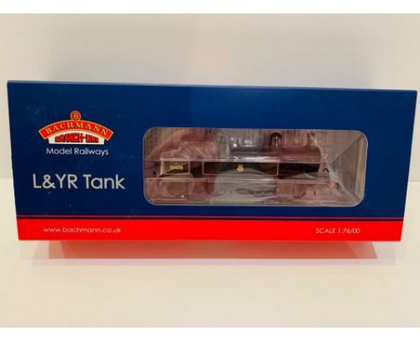Bachmann OO Gauge 31-166 L&amp;YR Tank BR Black New Ex Shop Stock