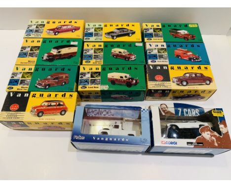 Corgi Vanguards 1/43 Scale 10x Assorted Diecast Cars All Mint Boxed &amp; 2x Further Boxed Cars (12x Total)