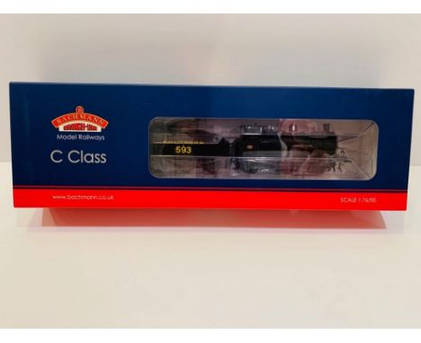 Bachmann OO Gauge 31-464 C Class Southern Lined Black New Ex Shop Stock