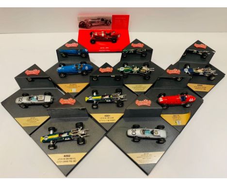 Quartzo 1/43 Scale Race Cars x8 &amp; 1x Minichamps Alfa Boxed