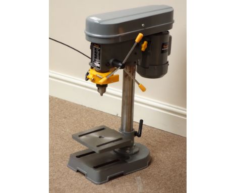 PowerG five speed pillar drill (This item is PAT tested - 5 day warranty from date of sale)   Condition Report   Click here f