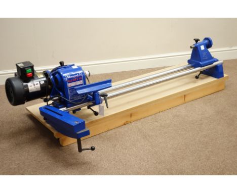 Record CL2 36 x 18 wood working lathe with turning chisels and accessories  (This item is PAT tested - 5 day warranty from da