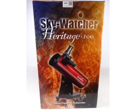 Sky-Watcher Heritage 100 telescope, in original box   Condition Report   Click here for further images, condition, auction ti