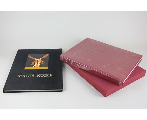 Erté Sculpture, published by E.P. Dutton, New York, 1986, first, limited edition 13/1250, signed by Erté; Magie Noire, publis