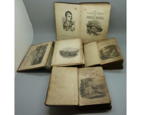 Four volumes, The Harp of Caledonia, John Struthers, Vol. I and II, 1819; The Book of Scottish Ballads and The Poetical Works