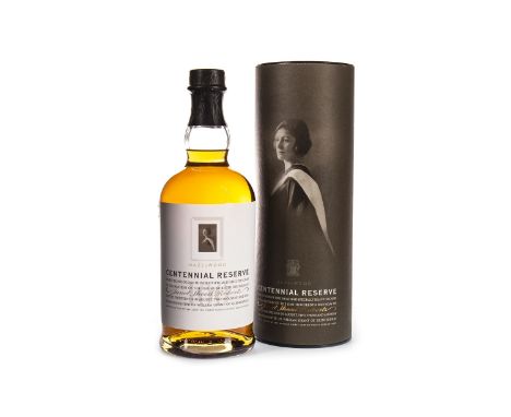 HAZELWOOD CENTENNIAL RESERVE AGED 20 YEARS Blended Scotch Whisky A marriage of one hundred specially selected casks in celebr