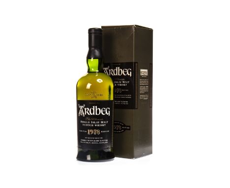 ARDBEG 1975 Single Malt Scotch Whisky 70cl, 43% volume, in carton.
