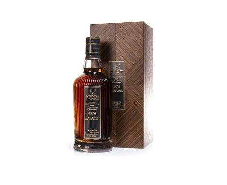 GLENROTHES 1974 G&amp;M PRIVATE COLLECTION Single Malt Scotch Whisky Refill sherry puncheon no. 18440 filled 2 December 1974,