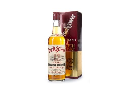 INCHGOWER 12 YEARS OLD Single Malt Scotch Whisky 75cl, 40% volume, in carton.