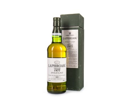 LAPHROAIG 1977 Single Malt Scotch Whisky Bottled spring 1995. 75cl, 43% volume, in box.