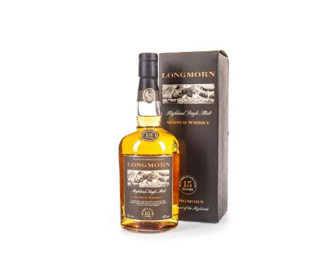 LONGMORN AGED 15 YEARS Single Malt Scotch Whisky 70cl, 45% volume, in carton.