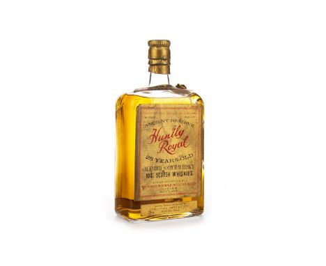 HUNTLY ROYAL 25 YEARS OLD - MID 20TH CENTURY Blended Scotch Whisky Blended &amp; bottled by The Fraser McDonald Distillery Co