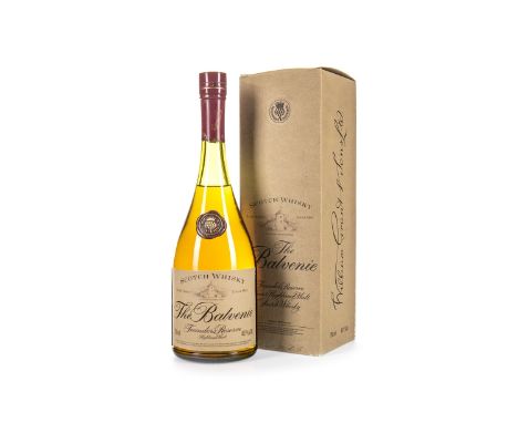 BALVENIE FOUNDERS RESERVE COGNAC STYLE BOTTLE Single Malt Scotch Whisky 750ml, 40% volume, in carton.