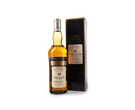 PORT ELLEN 1978 RARE MALTS AGED 20 YEARS Single Malt Scotch Whisky Bottled October 1998, bottle no. 5719. 70cl, 60.90% volume