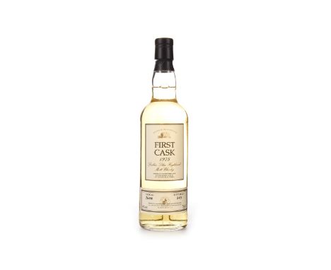 DALLAS DHU 1978 FIRST CASK AGED 15 YEARS Single Malt Scotch Whisky Matured in cask no. 2608, bottle no. 343. 70cl, 46% volume