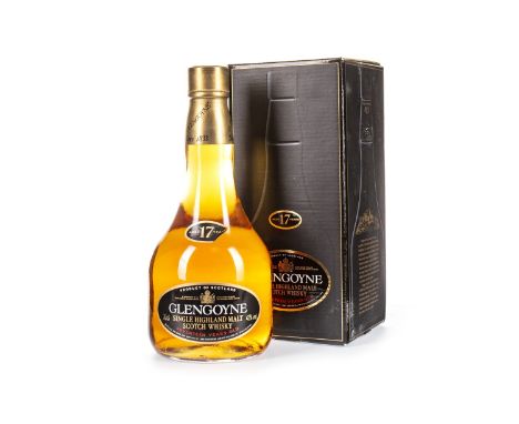 GLENGOYNE AGED 17 YEARS Single Malt Scotch Whisky 70cl, 43% volume, in carton.