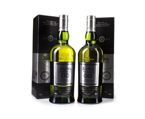 ARDBEG PERPETUUM (2) Single Malt Scotch Whisky Bottled to celebrate 200 years of the Ardbeg distillery in 2015. 70cl, 47.4% v