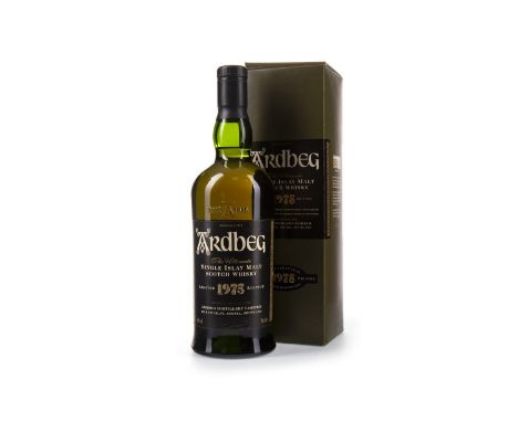 ARDBEG 1975 Single Malt Scotch Whisky 70cl, 43% volume, in carton.